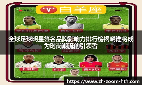 全球足球明星签名品牌影响力排行榜揭晓谁将成为时尚潮流的引领者
